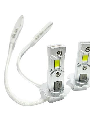 Комплект світлодіодних ламп m9 h3 (pk22s) 12w star small 12/24v