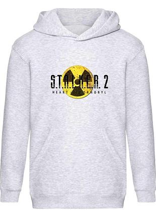 Худі дитяче сталкер 2 (stalker 2 - 003) сіре, 116-128-140-152-164 розмір