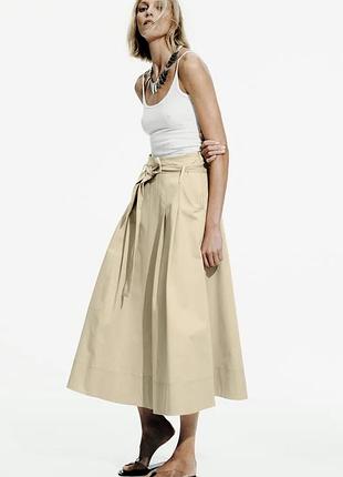 Длинная юбка zw collection с ремнем
