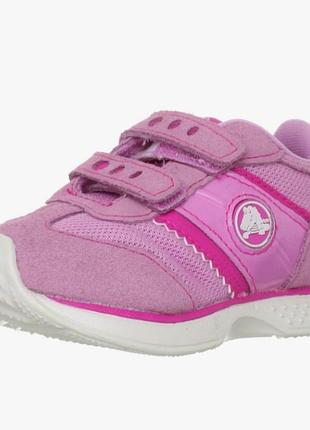 Кроссовки crocs 23-24 размер 14.5 см розовые замшев