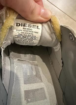 Кросівки diesel замша 37 розмір 5