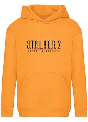 Худі дитяче сталкер 2 (stalker 2 - 002) помаранчеве, 116-128-140-152-164 розмір