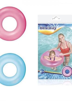 Надувной круг bestway 36024 неоновый (76 см, 2 цвета)