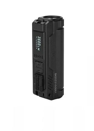 Компактний ручний кишеньковий edc ліхтар з ультрафіолетом imalent bl50 black (3600лм, 428м, 3000маг)