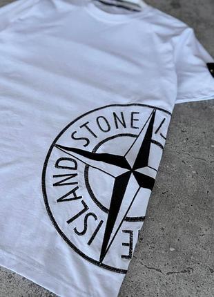 Чоловічий костюм stone island | костюм двійка stone island | футболка stone island | шорти stone island | літній комплект stone island 6