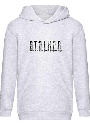 Худі дитяче сталкер 2 (stalker 2 - 004) сіре, 116-128-140-152-164 розмір