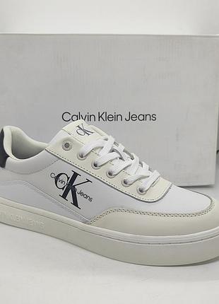 Кожаные кроссовки кеды calvin klein оригинал