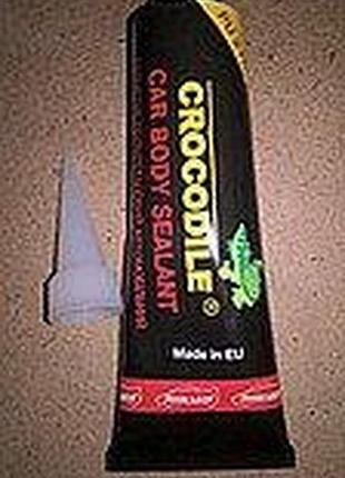 Клей-герметик для скла crocodile чорний
