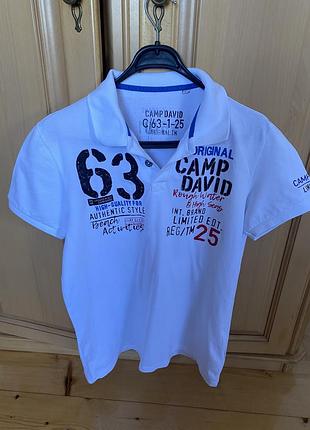 Поло оригінал бренд camp  daviid.стан нового.