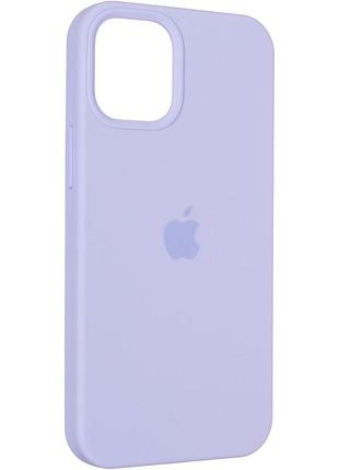 Чехол fiji silicone case для apple iphone 12 mini бампер накладка full soft light purple