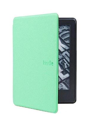 Магнитный чехол обложка для amazon kindle paperwhite 12 / colorsoft 2024 (sa569p sa568b) бирюзовый