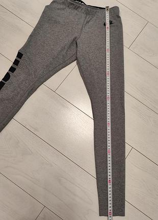 Серые женские леггинсы nike 3