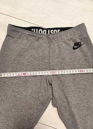 Серые женские леггинсы nike 5