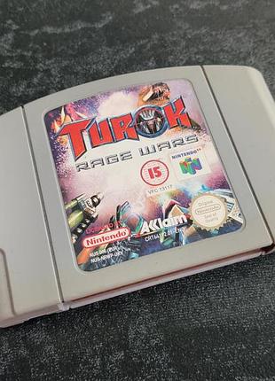 Картридж turok rage wars (nintendo 64)