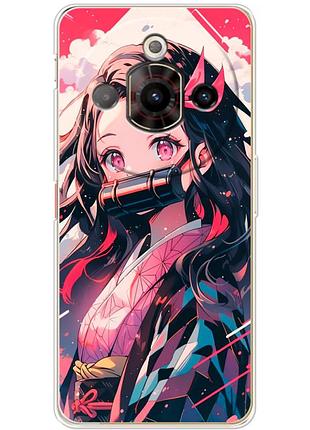 Чехол силиконовый с картинкой на zte nubia focus pro (аниме, anime)