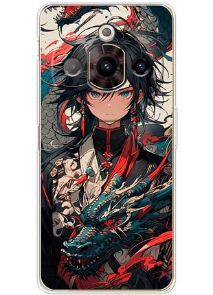 Чехол силиконовый с картинкой на zte nubia focus pro (аниме, anime)