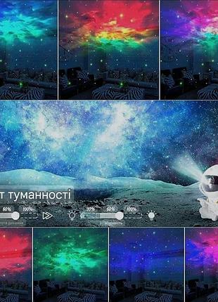 Нічник-проектор зоряного неба космонавт з пультом