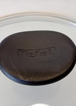Кришка скляна tefal 27 см. крышка стеклянная жаропрочная tefal для сковороды кастрюли 27 см 2