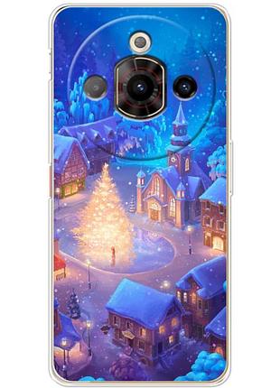 Чохол силіконовий з картинкою на zte nubia focus pro (новорічний)