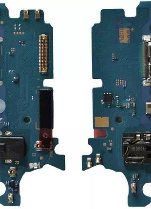 Шлейф для samsung m346 galaxy m34, коннектора зарядки, микрофона, плата зарядки