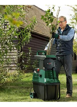 Садовий подрібнювач гілок bosch axt 25 d (0600803103) 2