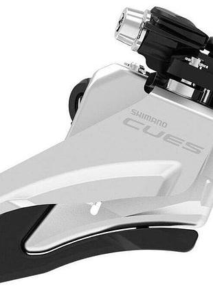 Передний переключатель shimano cues fd-u4000, 2x9/10 34,9/31,8 универсальная тяга (88870)