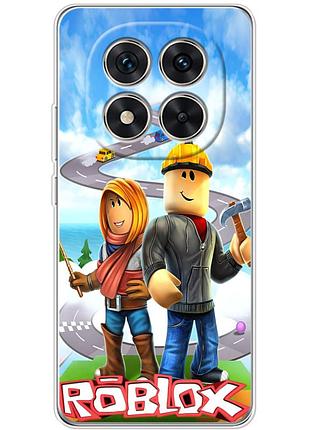 Чохол силіконовий з картинкою на xiaomi redmi note 14 pro 5g (роблокс, roblox)