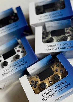 Джойстик bluetooth бездротовий dualshock 4 для ps4 ( пк ) белый,графитовый, золотой, камуфляжный геймпад