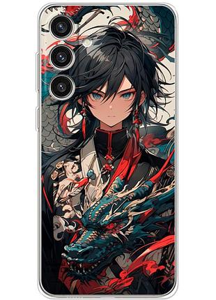 Чохол силіконовий з картинкою на samsung galaxy s25 plus (аніме, anime)