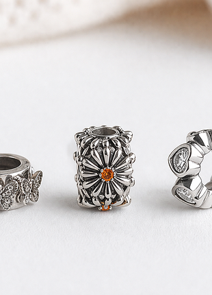 Серебряные слоями для браслетов типа pandora