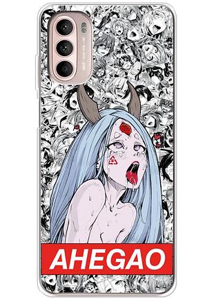 Чохол силіконовий з картинкою на motorola g52 (аніме, anime)