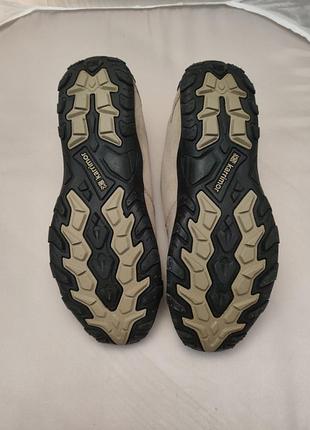 Бежевые замшевые туфли karrimor 4