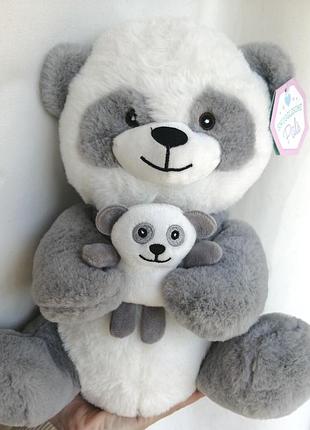 Подарок ребенку панда с младенцем snugglesome pals мягкая игрушка новая пандочка красивая