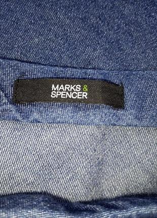 Джинсовая юбка 
m&amp;s котон 6