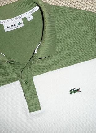 Оригинальная винтажная футболка-поло "lacoste" р-m 3