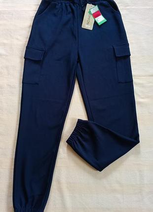 Женские брюки джоггеры карго s/m новые