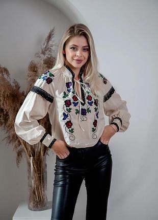 Вишиванка блуза жіноча "катерина "