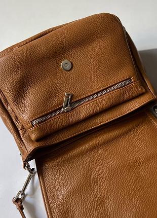 Женская сумка через плечо кросс-боди genuine leather 3