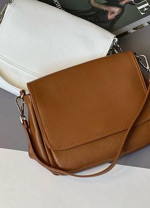 Женская сумка через плечо кросс-боди genuine leather 2