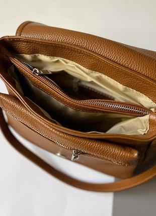 Женская сумка через плечо кросс-боди genuine leather 6