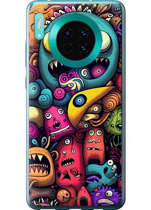 Чехол на huawei mate 30 cмешные монстры "5549u-1773-10746"