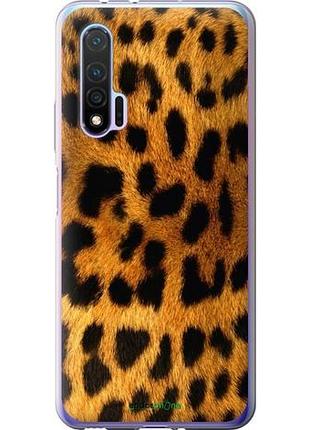 Чехол на huawei nova 6 шкура леопарда "238u-1821-10746"