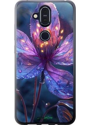 Чехол на nokia 8.1 магический цветок "6038u-1620-10746"