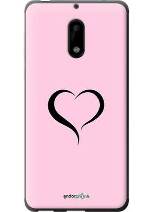 Чохол на nokia 6 серце 1"4730u-898-10746"