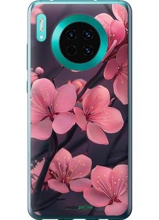 Чехол на huawei mate 30 пурпурная сакура "6075u-1773-10746"