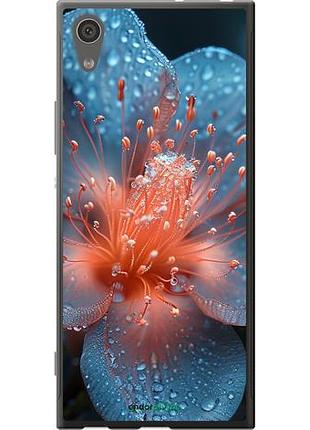 Чехол на sony xperia xa1 g3112 роса на цветке "6039u-964-10746"