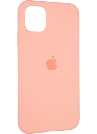 Чехол fiji silicone case для apple iphone 14 pro max бампер накладка soft touch с микрофиброй begonia