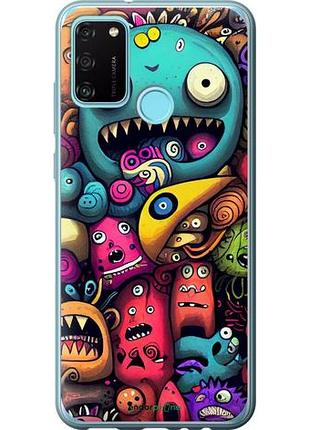 Чохол на huawei honor 9a сумішні монстри "5549u-1900-10746"