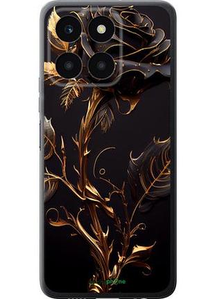 Чехол на huawei honor x6a роза 3 "5552u-3340-10746"
