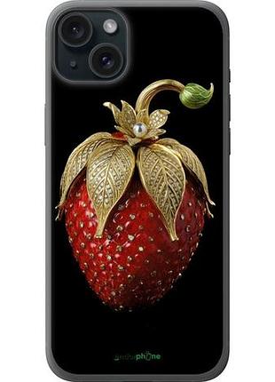 Чехол на iphone 15 plus клубника v3 "5638u-3097-10746"